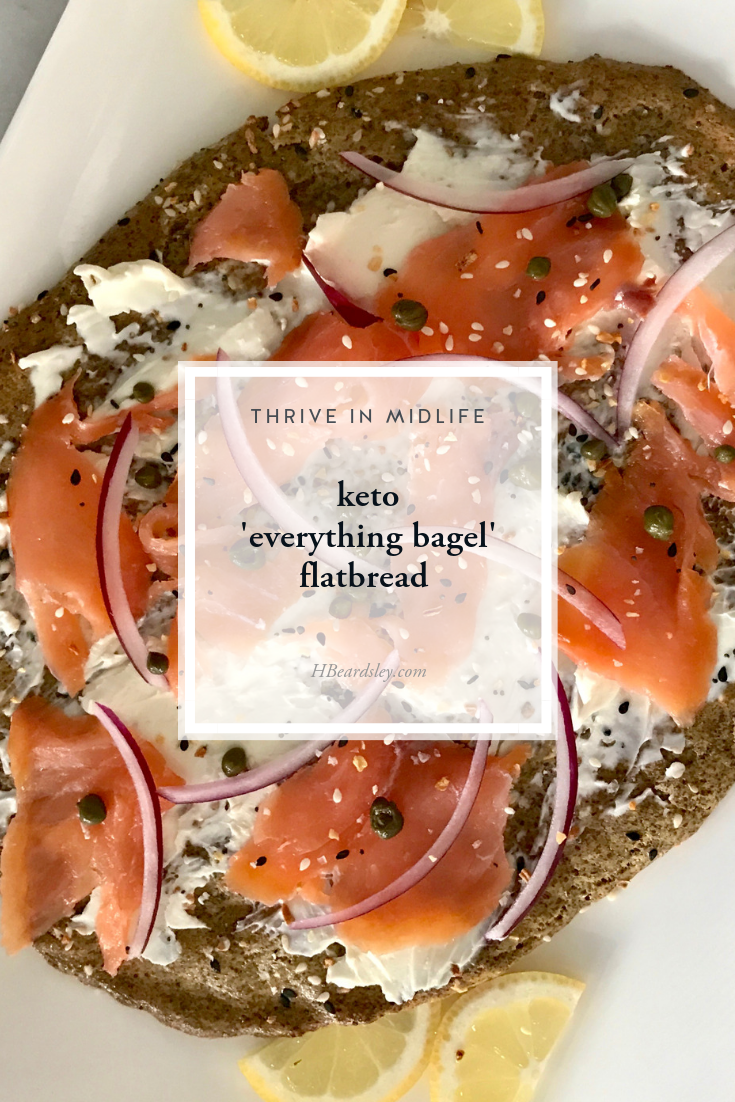 Keto ‘Everything Bagel' Flatbread
