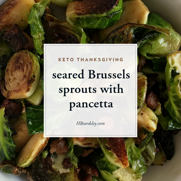 seared brussels sprouts with pancetta Love Life And Lose Weight with