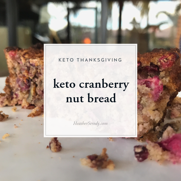 More than 8 recipe tests later, I finally came up with a low-carb cranberry nut break recipe that tastes just as good, if not better than its carb filled cousin. It forms a nice top crust and doesn't rise as high as the carb-heavy version, and is a bit more crumbly, but it's delicious kids, Really yummy. Note that the carb count is low enough that you can actually enjoy sweet cranberry nut bread again! #keto #thankgiving #ketorecipes #ketoholiday