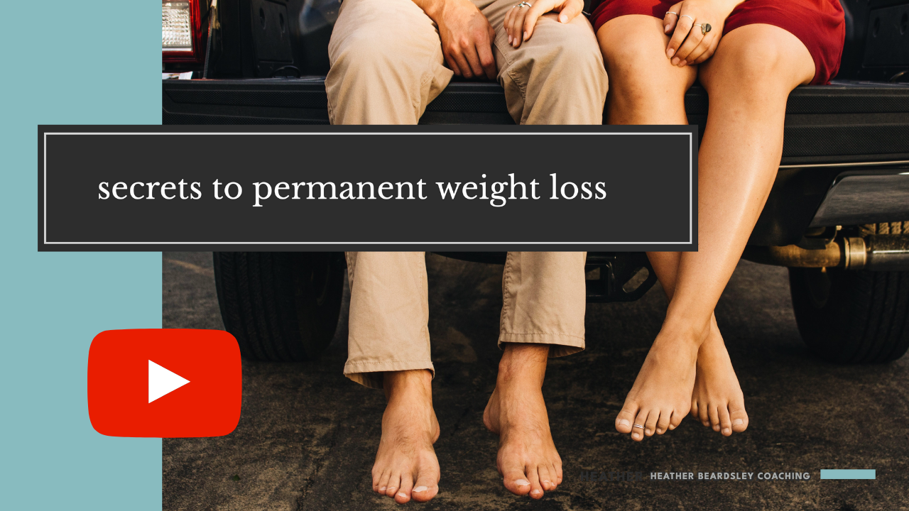 secrets to permanent weight weight loss cover graphic