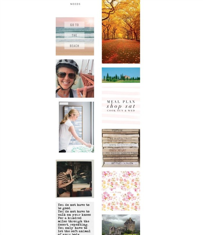 how to create a digital vision board and display it on your computer | Big Girl Life